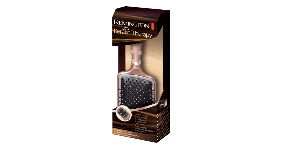 Perie lat Keratin Therapy B95P Remington.ro